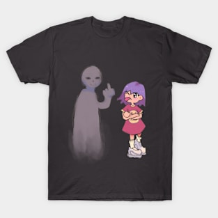 I'm not scared of monsters! Ver. 2 (transparent) T-Shirt